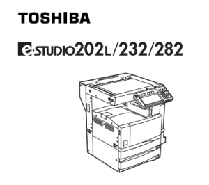 دفترچه راهنمای تعمیرات فتوکپی توشیبا Toshiba E-Studio 282 Digital Copier